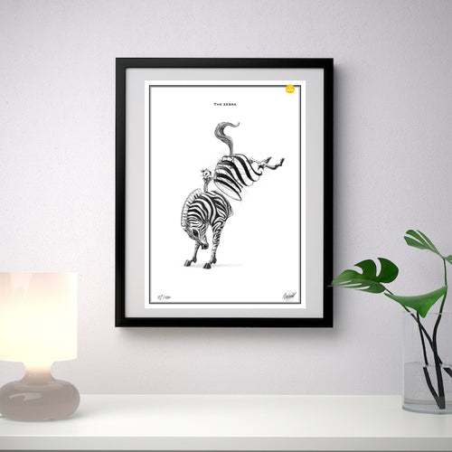 NICKNEIM-nicolafedriga-artofsool-STAMPEANIMALI-zebra-disegnianimali-animalsillustrations-idearegalo-artist-artista-disegnifattiamano-artcollection-savana-savannah-animalprints-artprint-stampe-prints-
